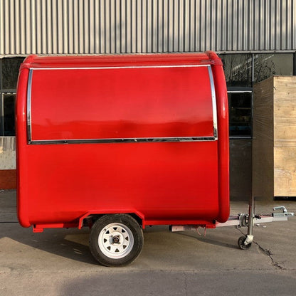 Mobile Coffee Catering Trailer Cart