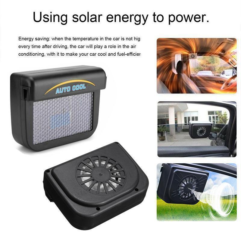 Car Window Solar Powered Air Vent Fan