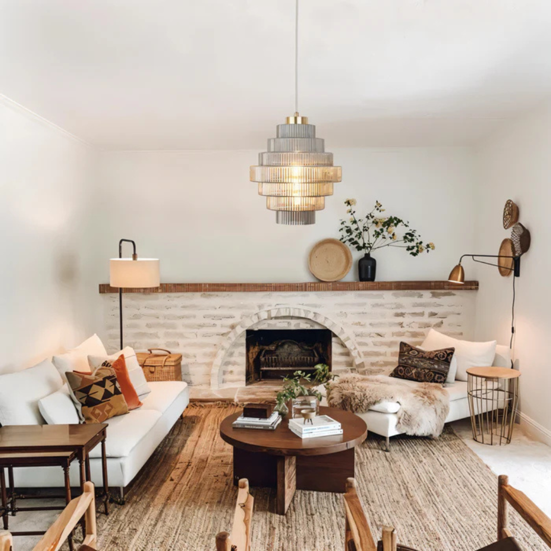 Classic Pendant Glass Ceiling Light
