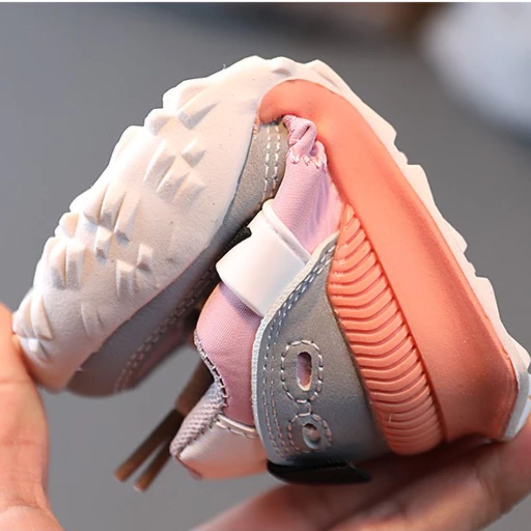 Boys Girls Running Shoes - Cushioned Sport Sneakers