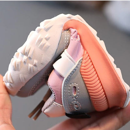 Boys Girls Running Shoes - Cushioned Sport Sneakers