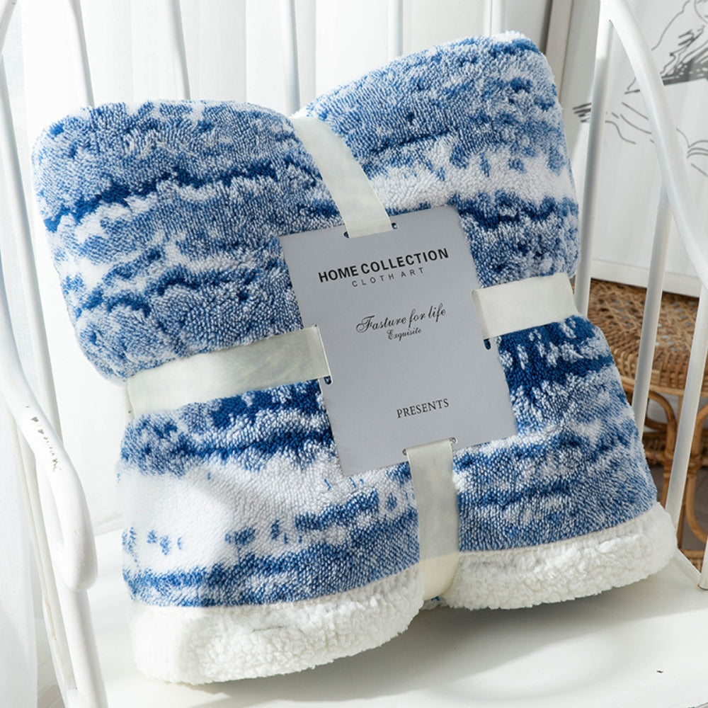 Plush Velvet Fleece Throw Blanket
