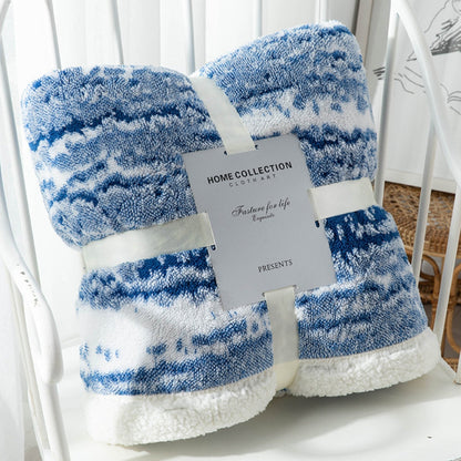Plush Velvet Fleece Throw Blanket