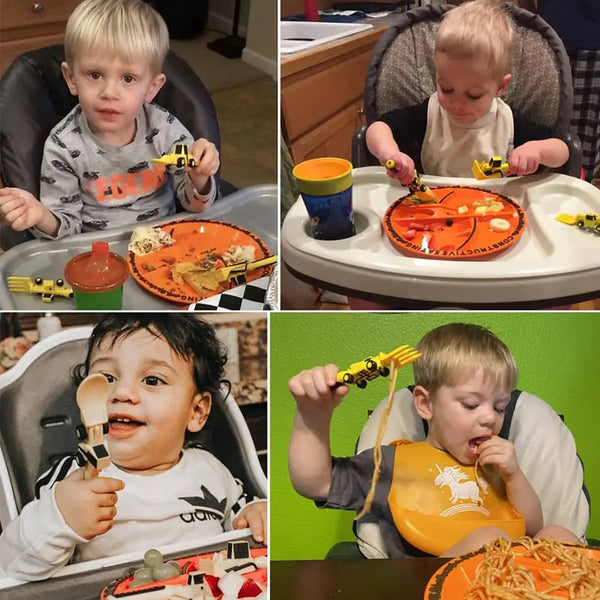 Fun Kids Dinosaur Dinner Set