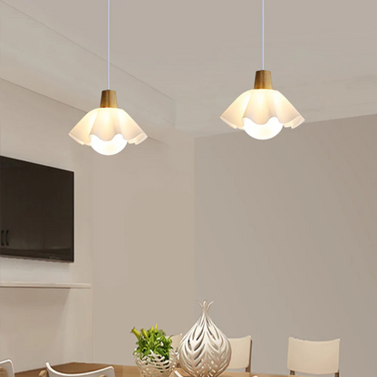 Delicate Flower Pendant Light