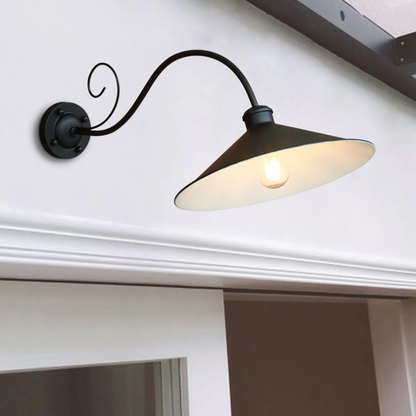 Vintage Exterior Lantern Wall Light