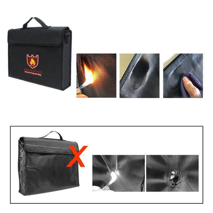 Fireproof Office Document Storage Bag