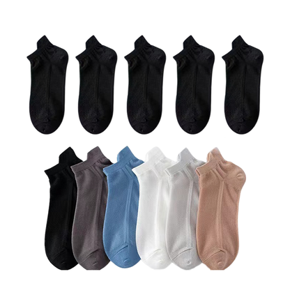 Slim No-Show Grip Socks