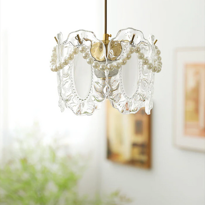 Floral Style Pendant Lighting Fixture