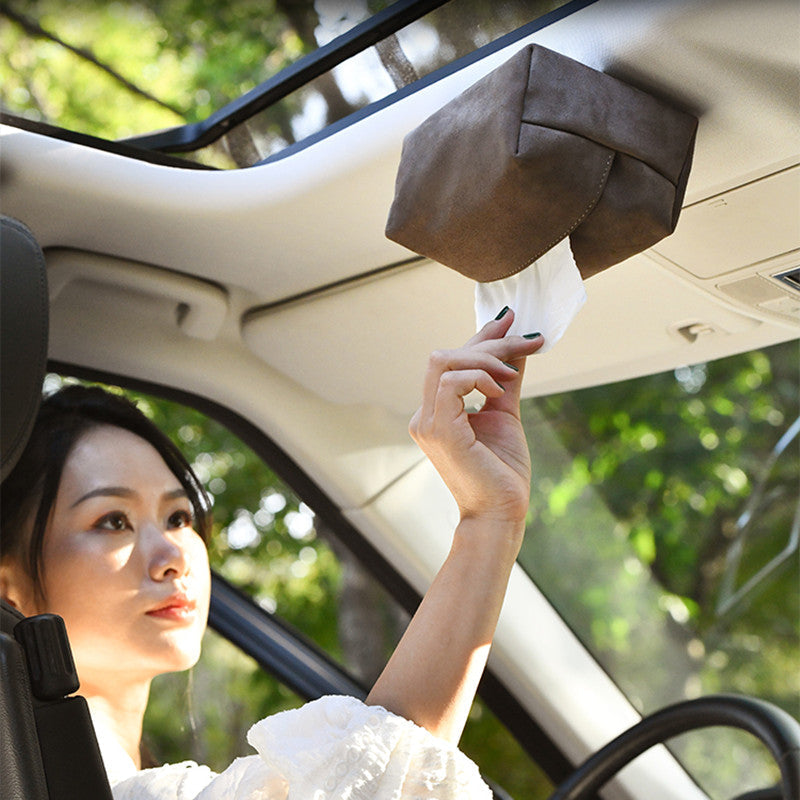 Automatic Car Visor Tissue Holder