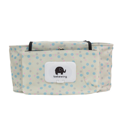 Spacious Diaper Bag with Adjustable Organizer