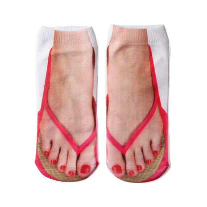 Colorful Patterned Casual Socks