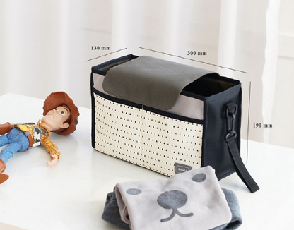 Spacious Baby Bag with Pockets for Bottles & Diapers - Luxicro
