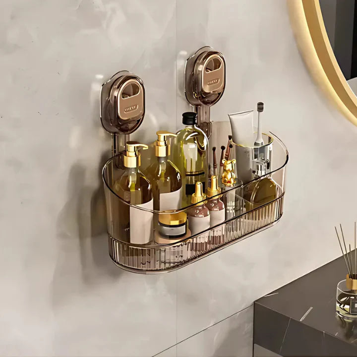 Space Saving Shelf Rack with Drain for Kitchen and Bath