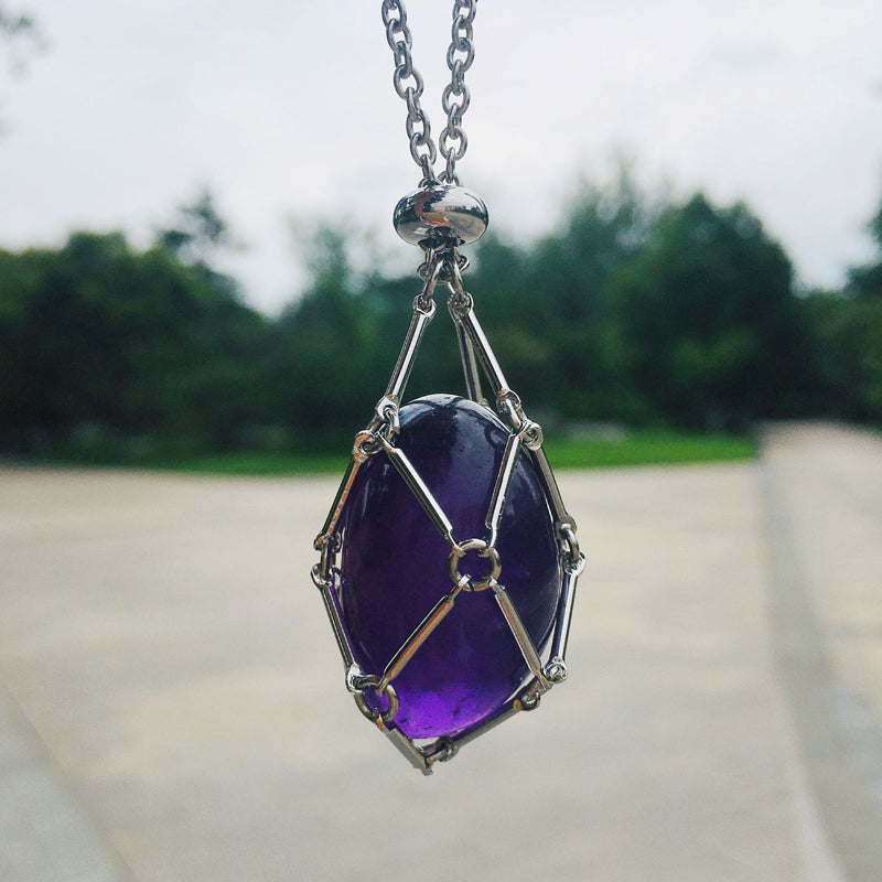 Shiny Stone Gem Necklace