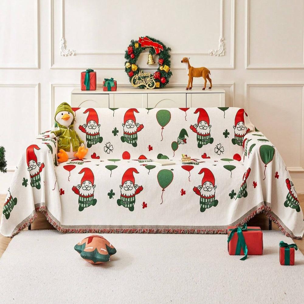 Fun Holiday Couch Slipcover