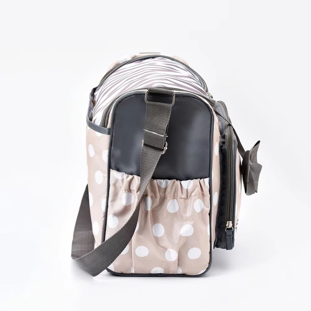 Practical Baby Diaper Bag Blue with Changing Pad