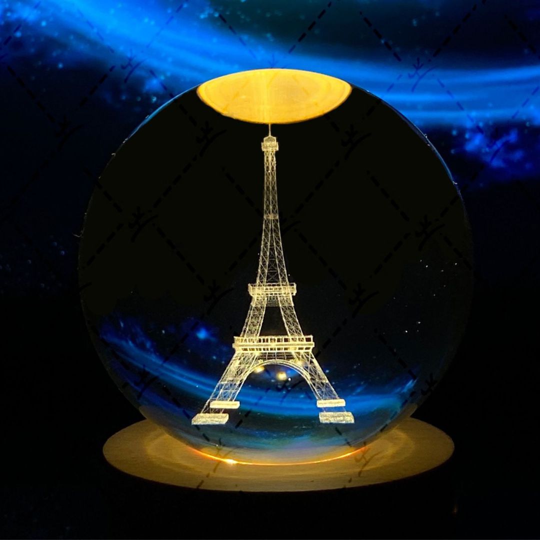 Shining Crystal Orb Decoration