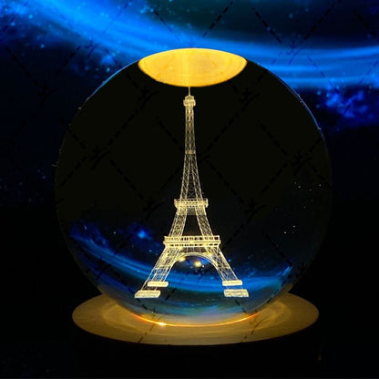 Shining Crystal Orb Decoration