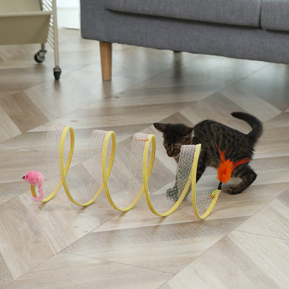 Collapsible Cat Play House Tunnel