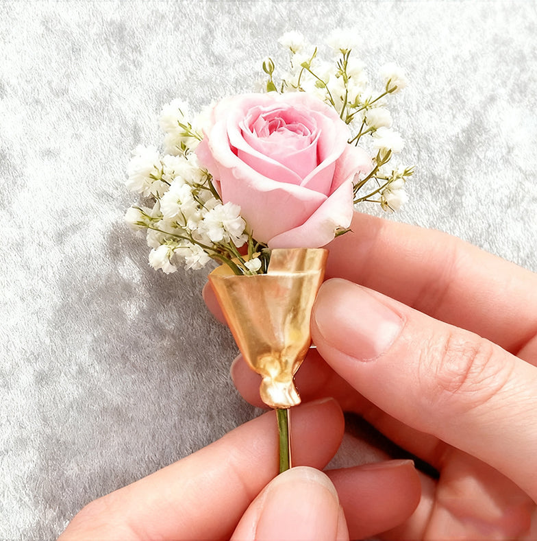 Floral Pattern Jewelry Brooch