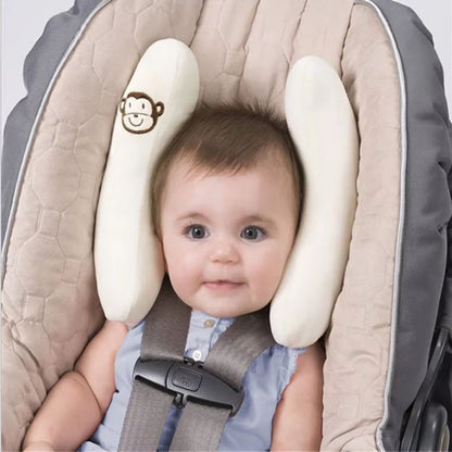 Comfy Kids Car Neck Pillow for Travel - Luxicro