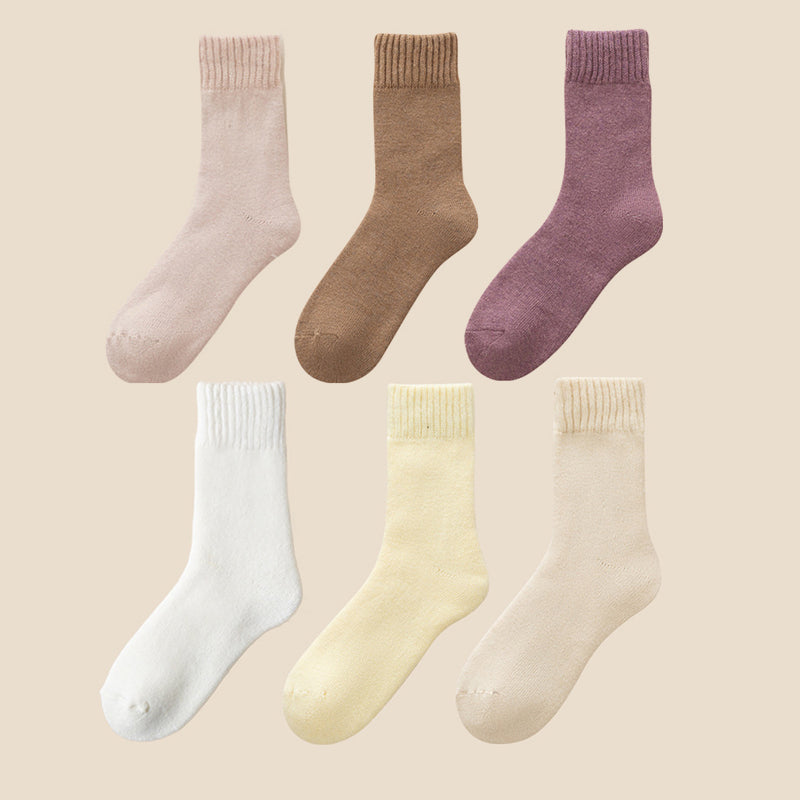 Cozy Fleece Lined Thermal Socks for Men Women