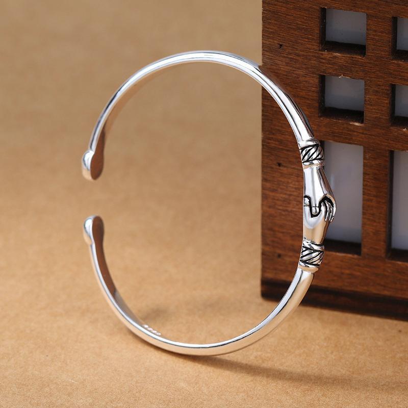 Best Friend Handshake Charm Bracelet