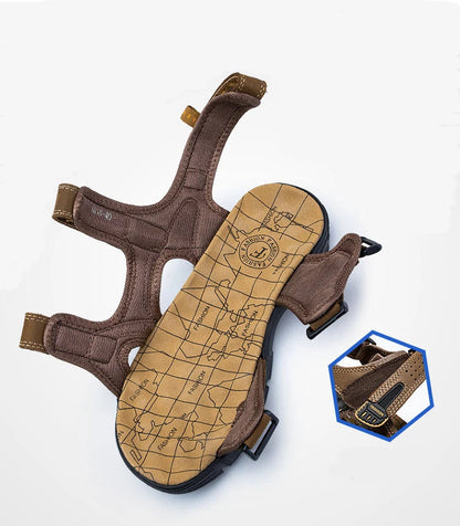 Comfortable Orthopedic Sandals with Adjustable Velcro Straps