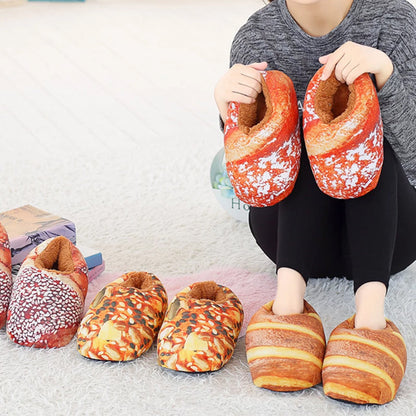 Cozy Fresh Bread Slippers