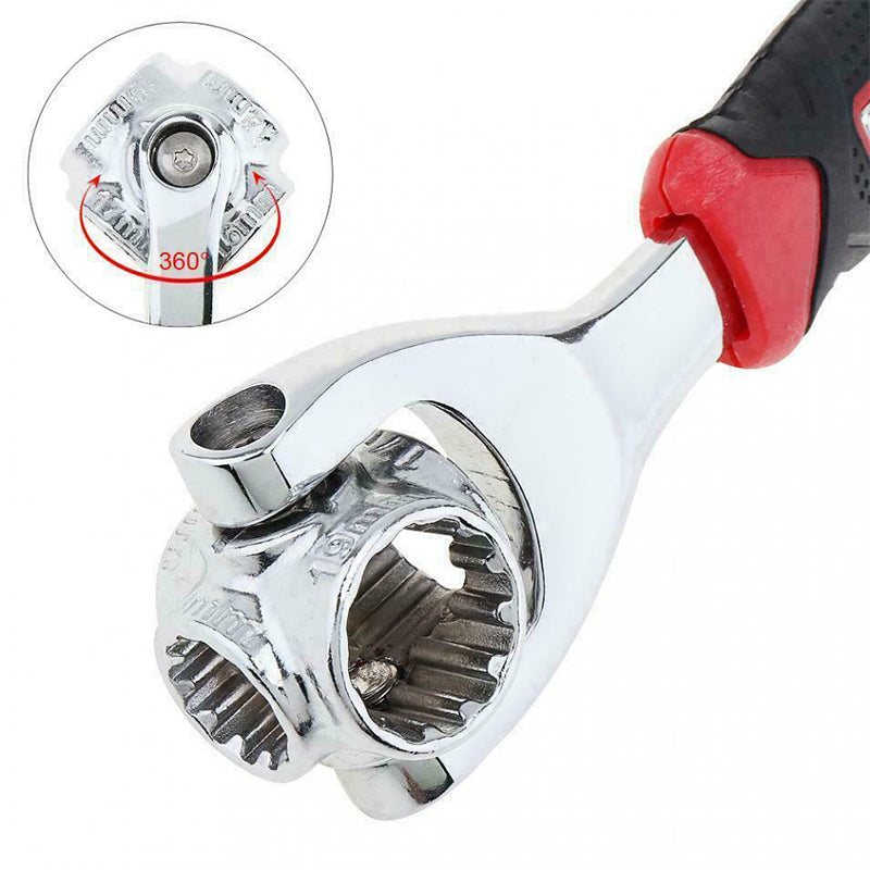 Essential 10pc Socket Wrench Tool Kit