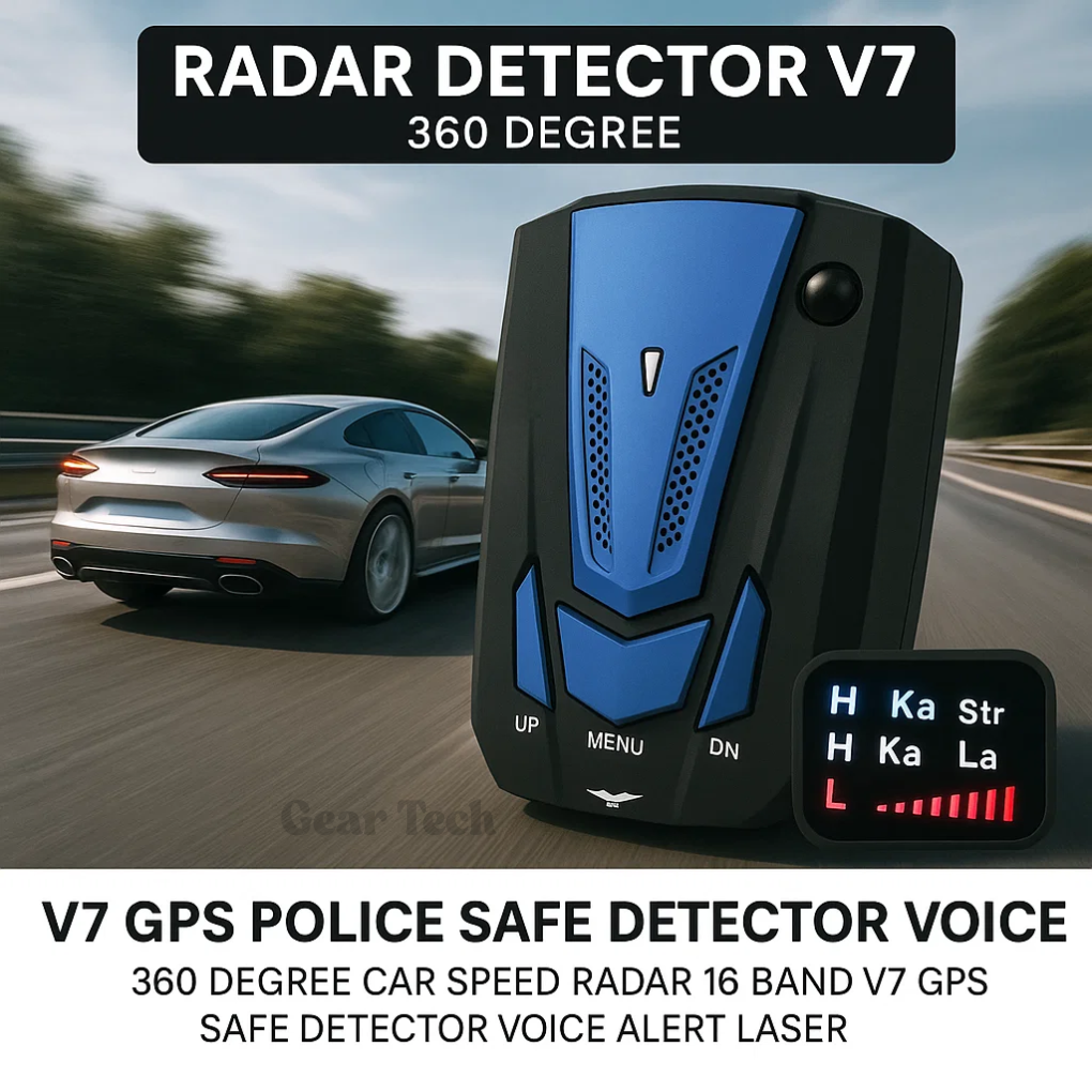 Advanced Radar Detector for Car with Long Range Alert