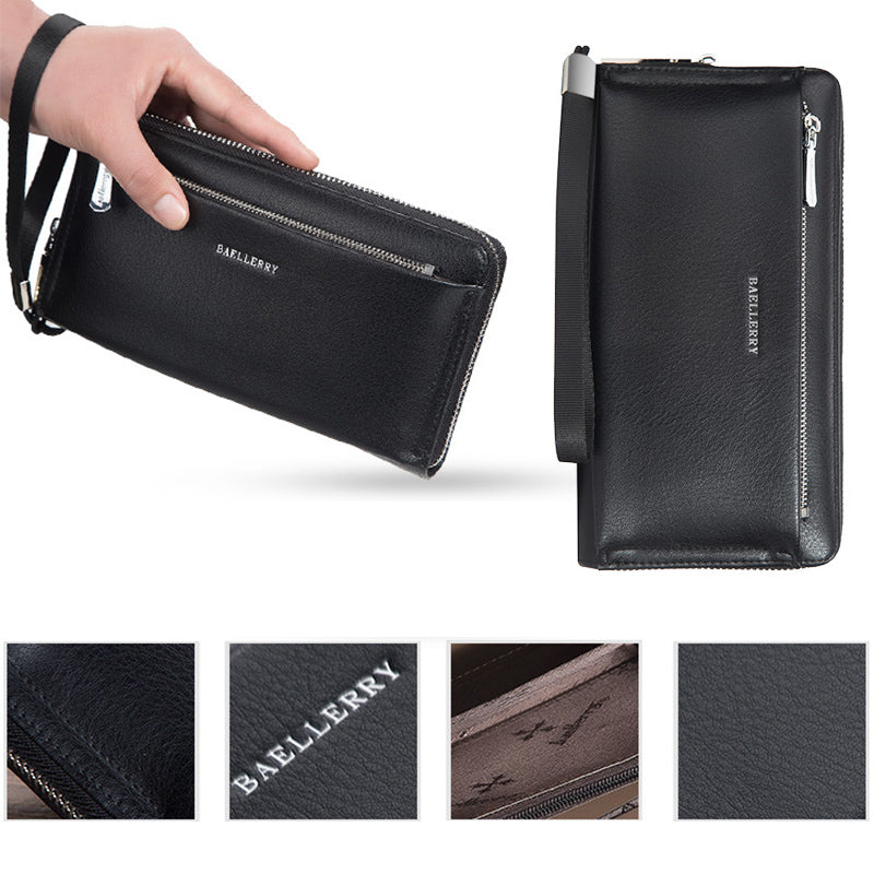 Big Capacity Leather Men's Wallet