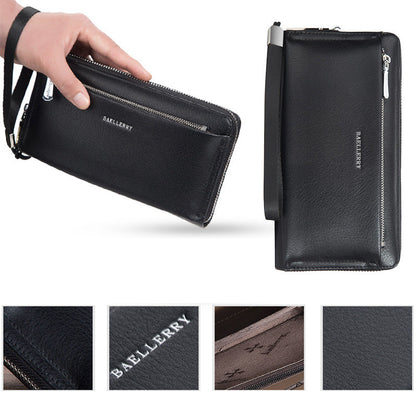 Big Capacity Leather Men's Wallet