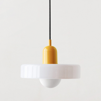 Stylish Hanging Glass Light for Kitchen Tables