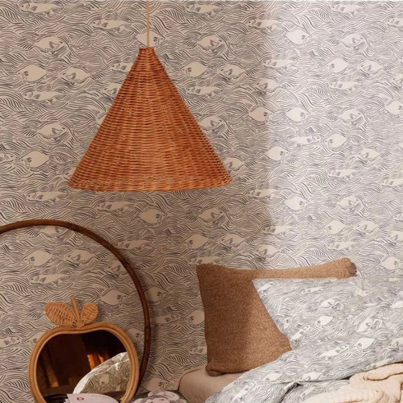 Eco Friendly Bamboo Pendant Light