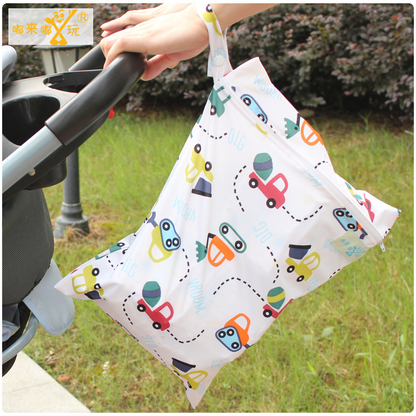 Durable Waterproof Baby Bag with Reusable Storage - Luxicro