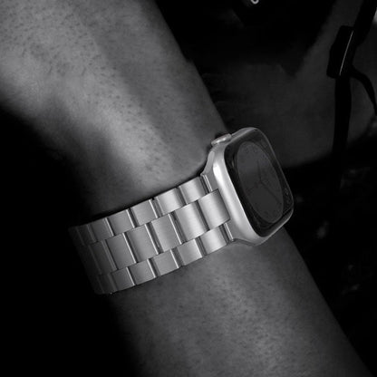 Silver Tone Durable Men's Wristband