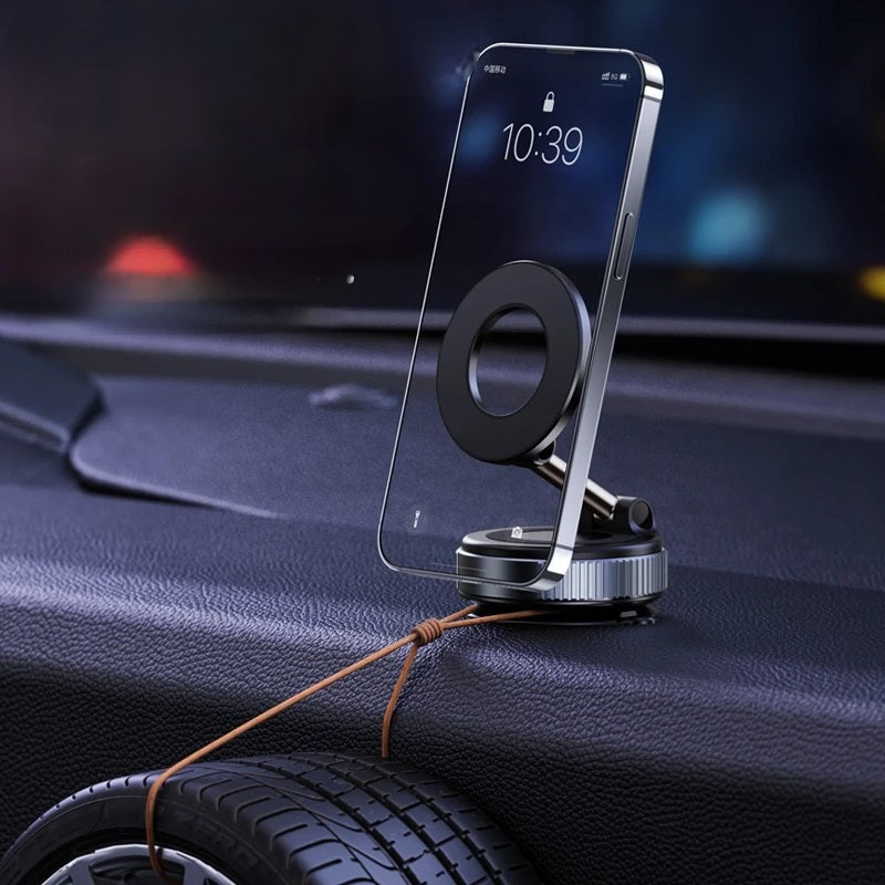 Universal Car Phone Mount with Strong Magnetic Grip