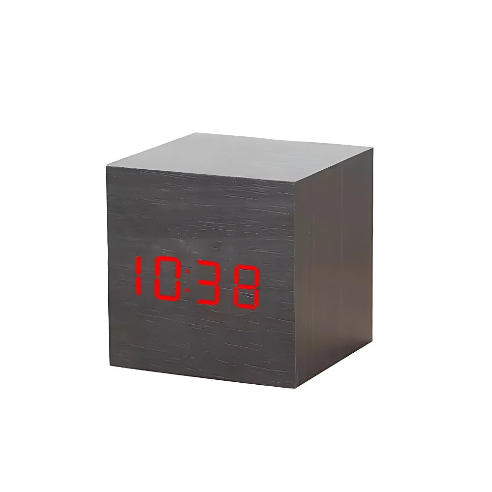 Compact Digital LED Alarm Clock