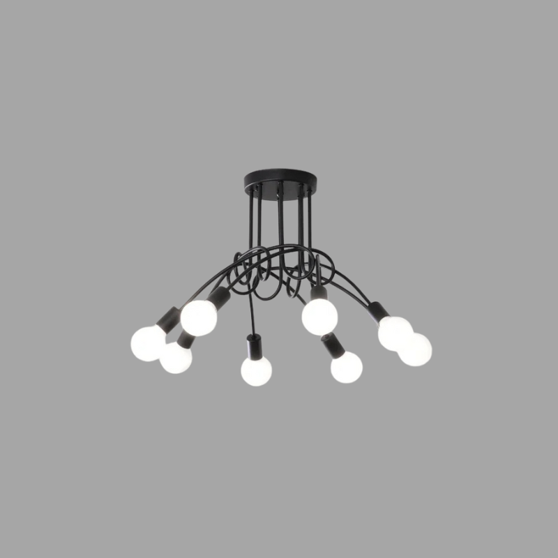 Vintage Chic LED Ceiling Lamp