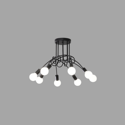 Vintage Chic LED Ceiling Lamp
