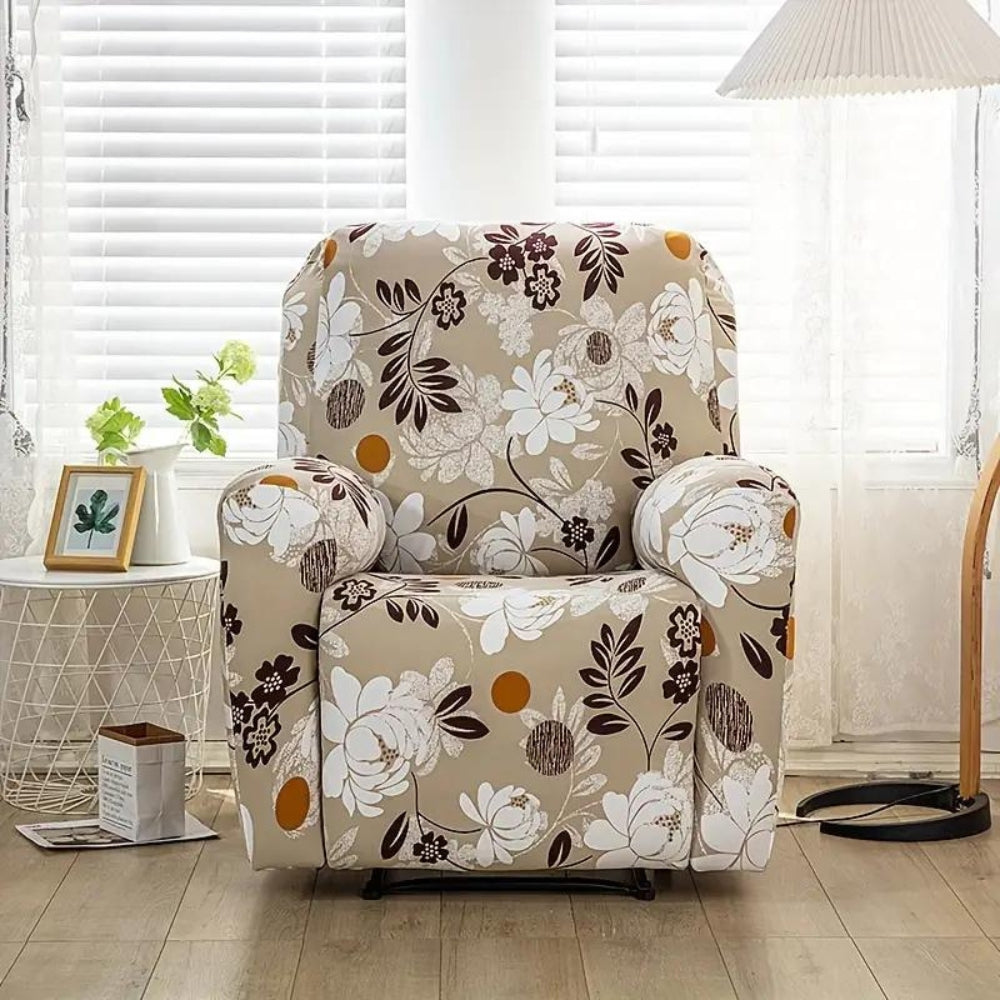 Floral Stretch Sofa Slipcover