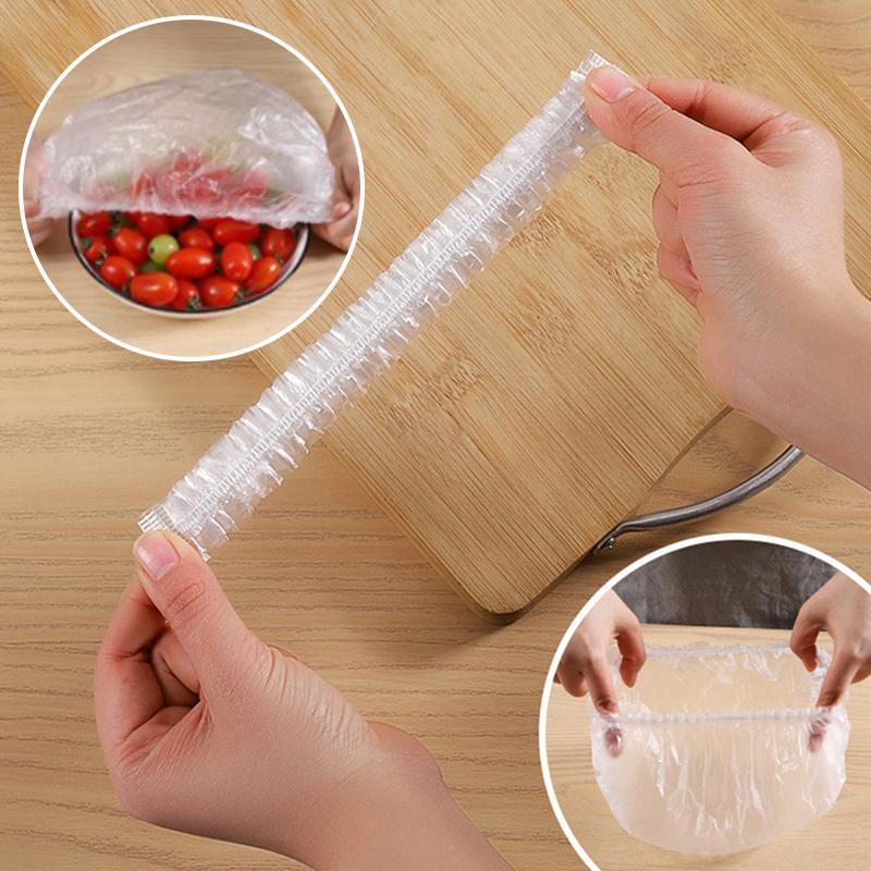 Heavy Duty Clear Plastic Wrap Rolls (100 Sheets) - Luxicro