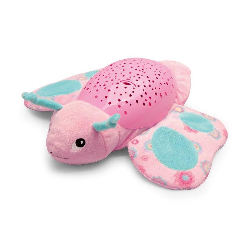 Cuddly Night Light Plush Toy with Music and Star Projector