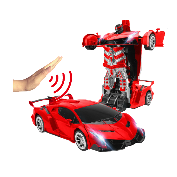 Speedy Cop Remote Control Transforming Car Toy