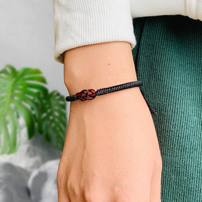 Classic Heart Link Couple Bracelet