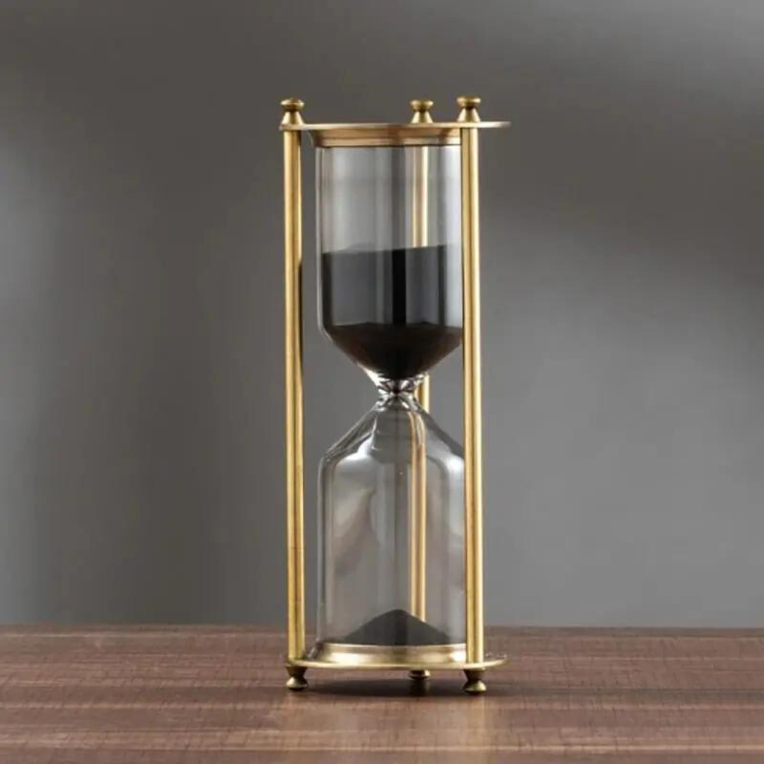 Classic Glass Timer with Colored Sand - Luxicro