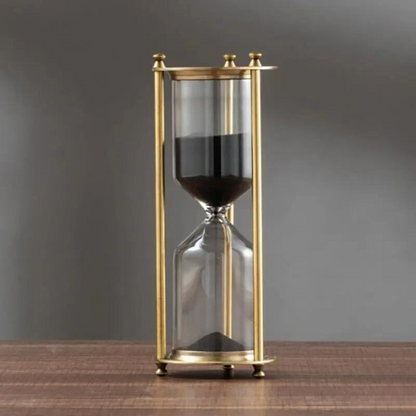 Classic Glass Timer with Colored Sand - Luxicro