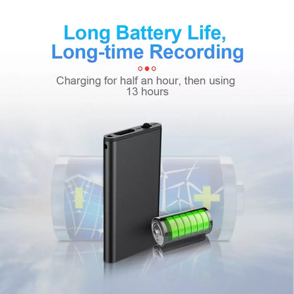Compact Handsfree Digital Voice Recorder